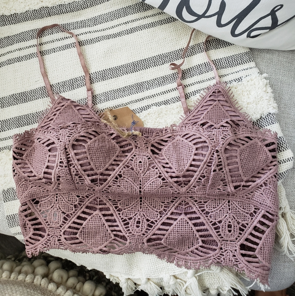 Mauve bralette